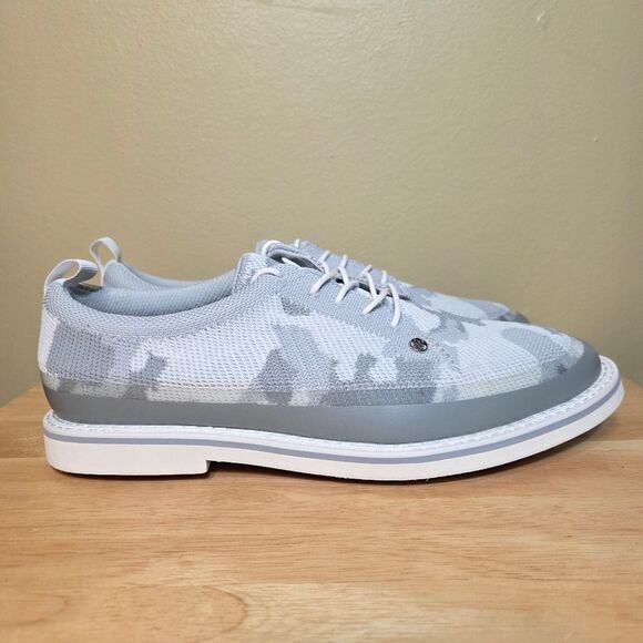G/Fore Gallivanter Tuxedo Camo Knit Golf Shoes Grey G4MS22EF10 Men's Size 11 - Picture 1 of 7